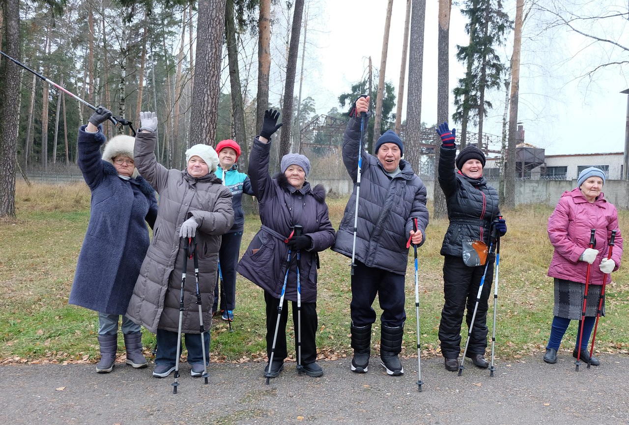 Скандинавская ходьба в домах престарелых" нуждается в вашей поддержке!